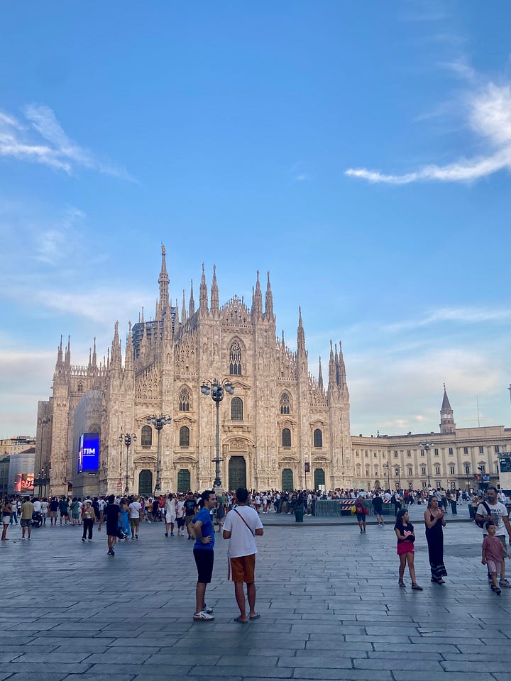 Galleria Vittorio Emanuele II and the Duomo