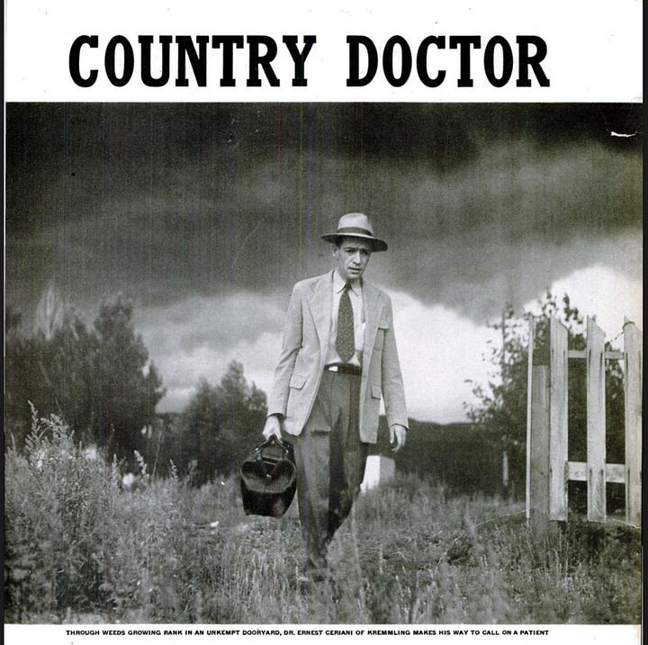 Country Doctor at work