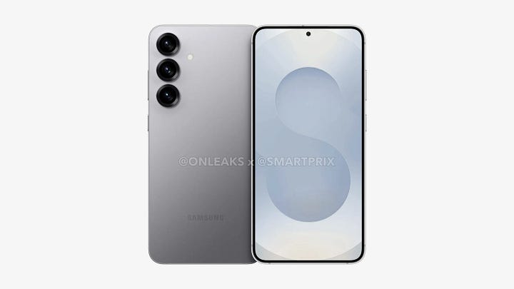 Galaxy S25 Slim renders leak