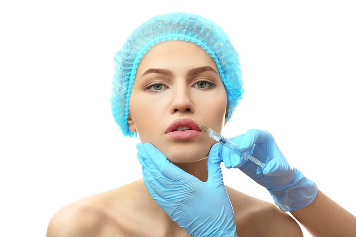 lip filler migration