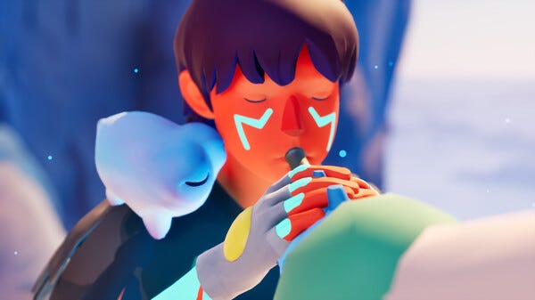 screengrabs of jusant