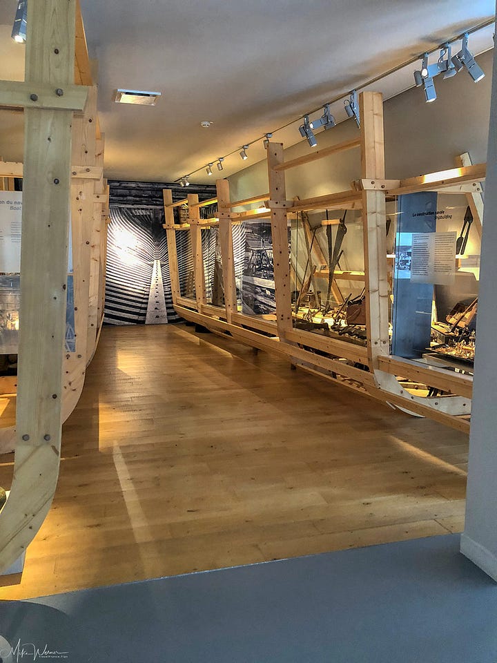 Displays at the Fishing Museum of Fecamp