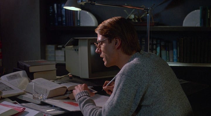 Elliot and Beverly Mantle, as played by Jeremy Irons in David Cronenberg's Dead Ringers