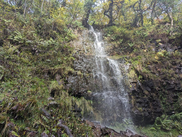 guided waterfall walk brecon beacons