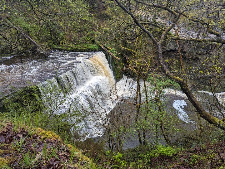 waterfalls in the brecon beacons