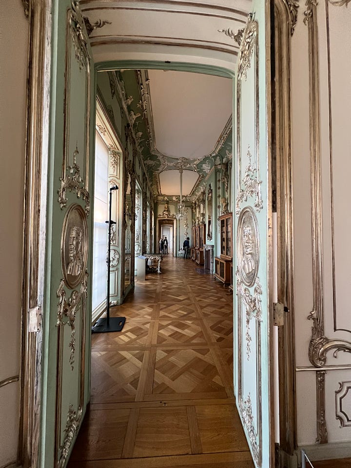 Images from the New Wing of Charlottenburg Palace