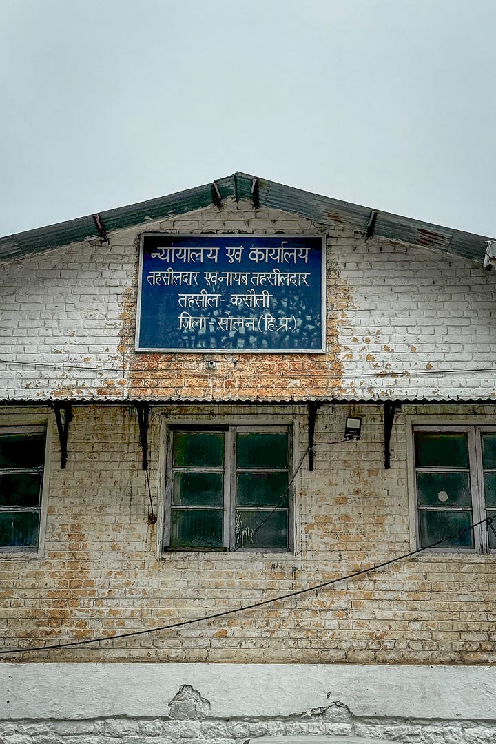 Kasauli Baptist Church holding on and the local court and prosecutors office