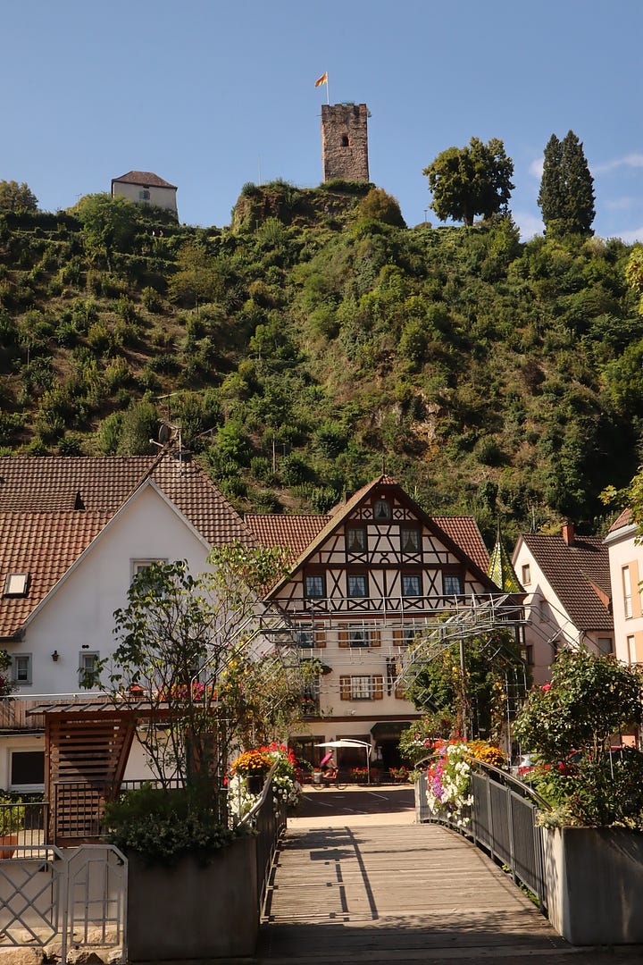 At Hornberger Castle, Hornberg, Black Forest, Germany