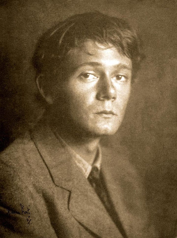 Clark Ashton Smith as a young man, in suits