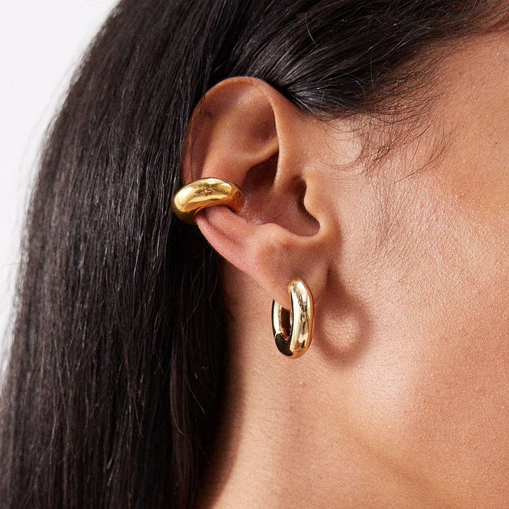 chunky ear cuff