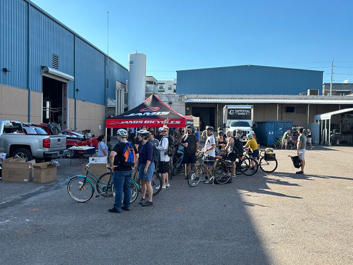 Cranksgiving photos