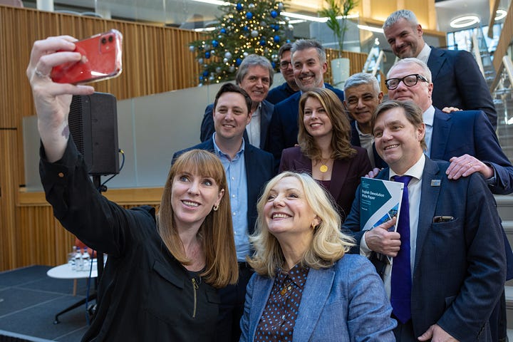 Angela Rayner launches the English Devolution White Pape. Picture by Simon Walker / Deputy Prime Minister's Office