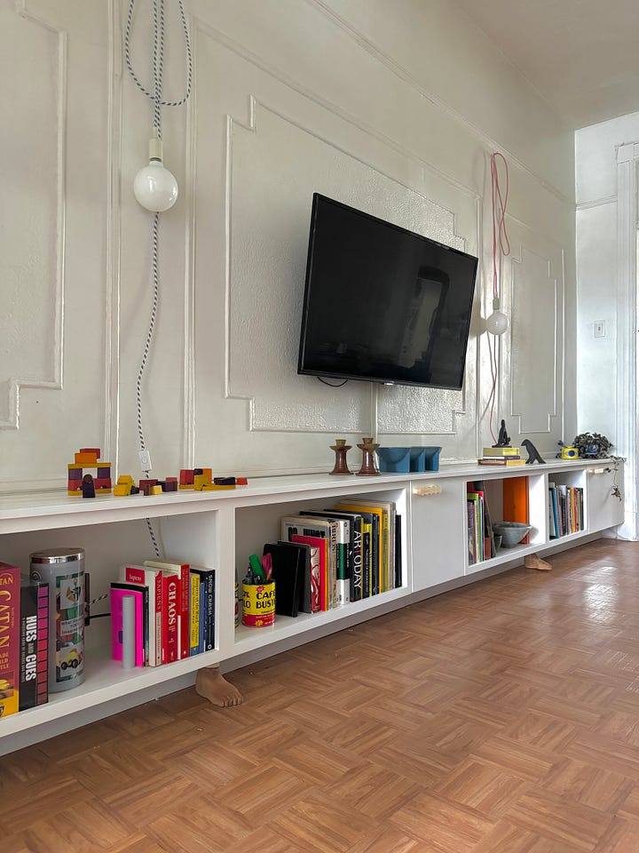 Chairs and a Media Console made by Studio Ture