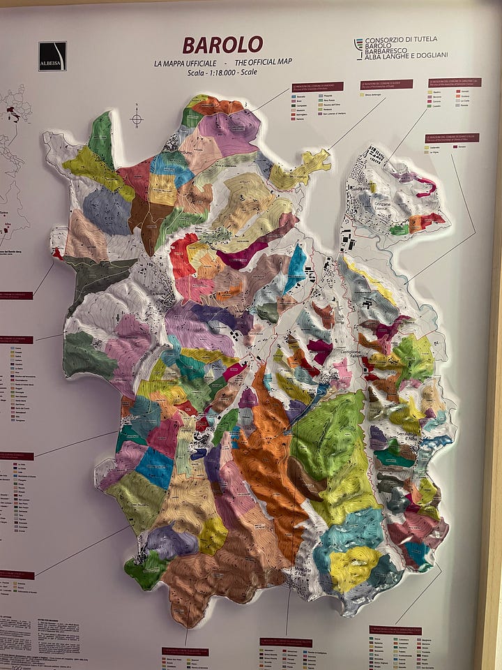 3D maps that showcase the hills of both regions