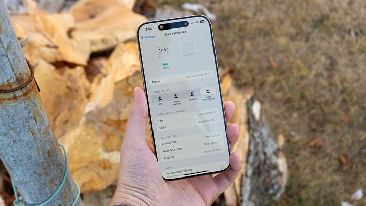 AirPods 4 settings