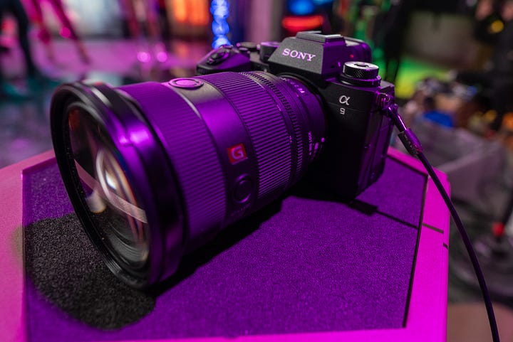 Sony Alpha A9 III camera