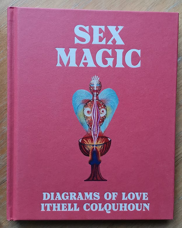 Sex Magic book cover and example illustrations