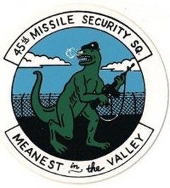 Seals of major organizations I was affiliated, or had contact with, during my Ellsworth AFB SP assignment.
