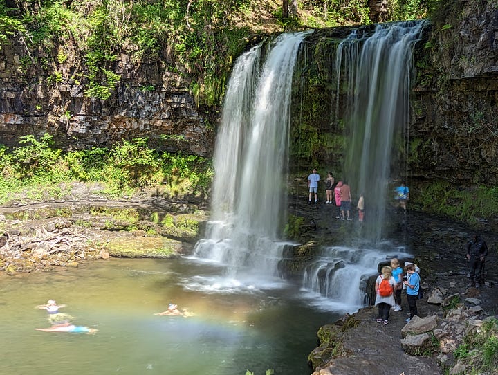 Waterfalls walk in the brecon beacons