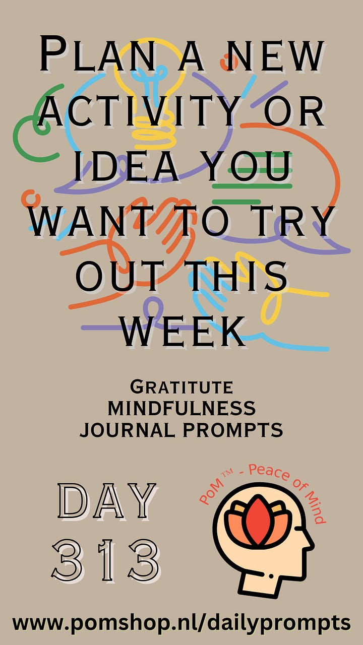 Daily Prompts 308-314 (3rd Nov - 9th Nov 2024)