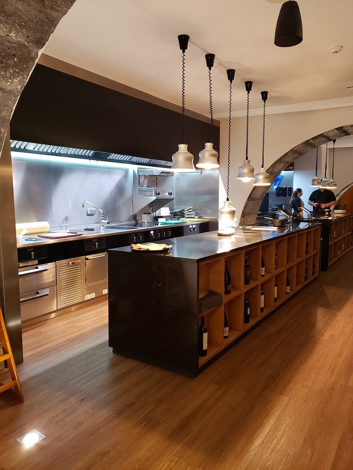 Casa Nostra is a wonderful dining experience with its open kitchen