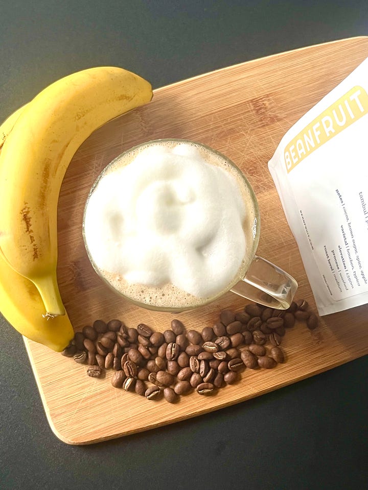 Banana Cream Iced Coffee