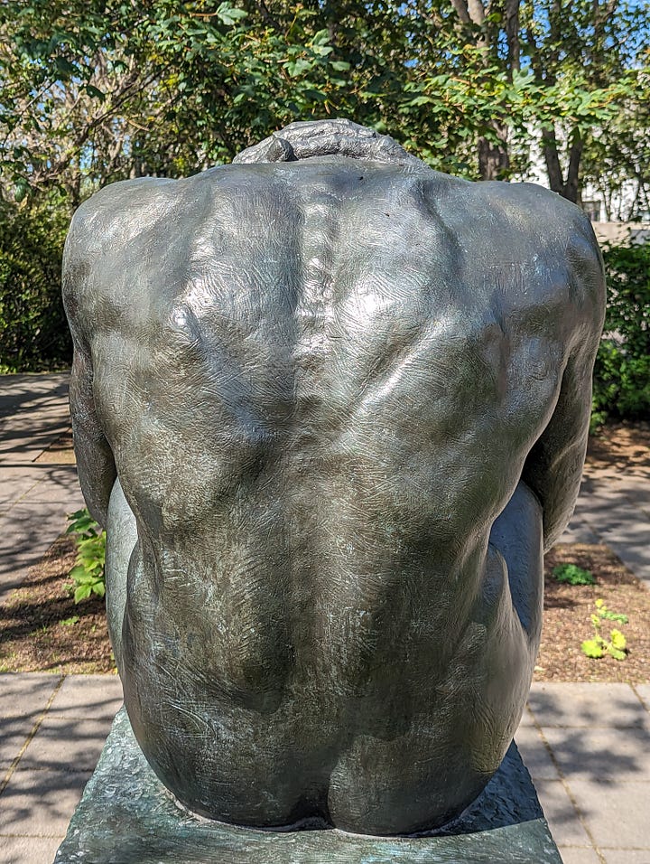 sculpture garden in reykjavik