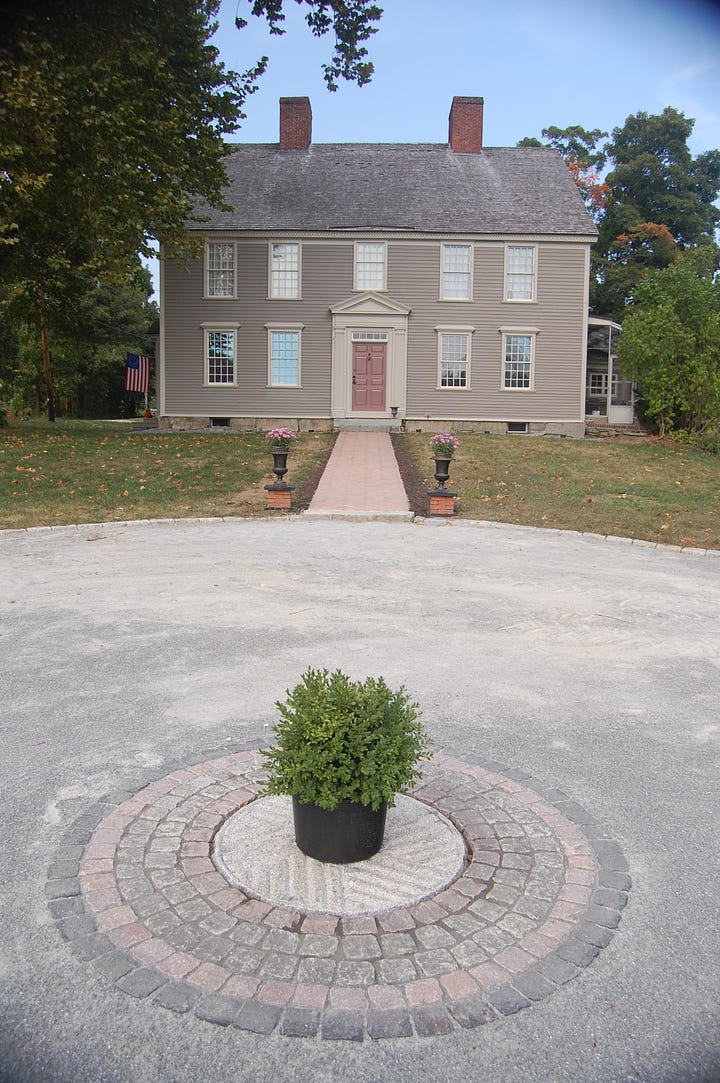 Colonial Farm Landscape