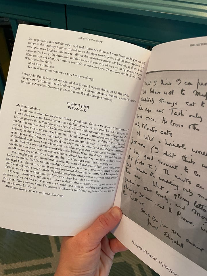 Some of the newly published letters from Goudge to Stewart