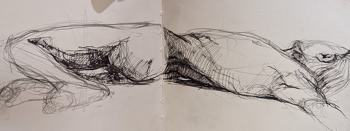 life drawing nude male in Cardiff