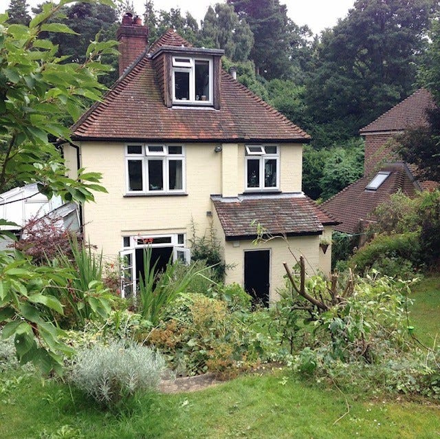 house renovation; house remodel; shiplap cladding; family house