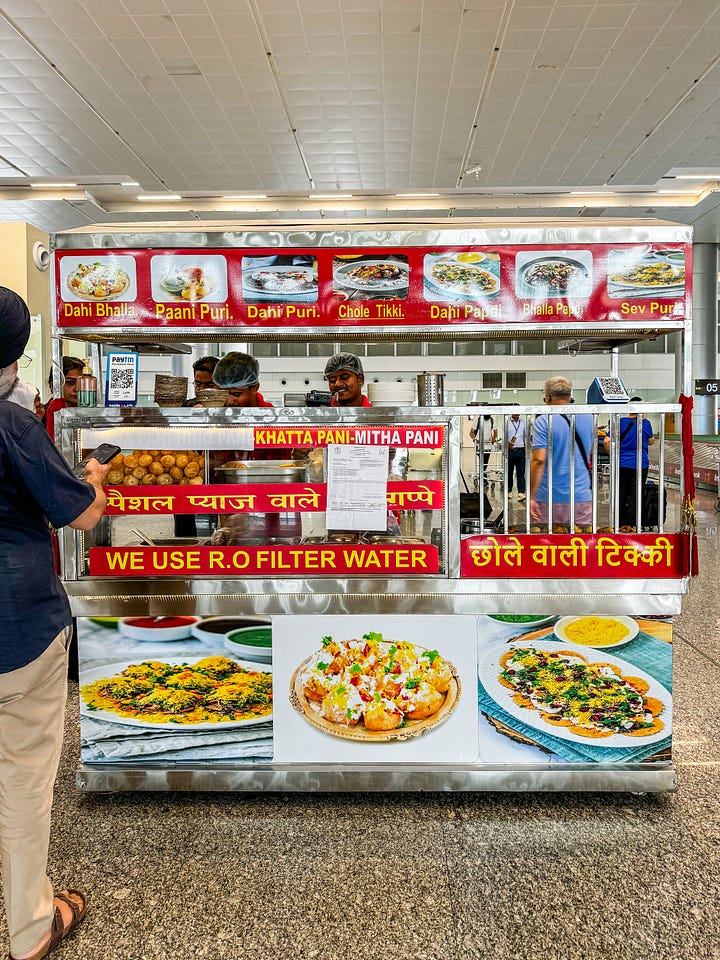 Chandigarh Airport’s chaat and chai stands