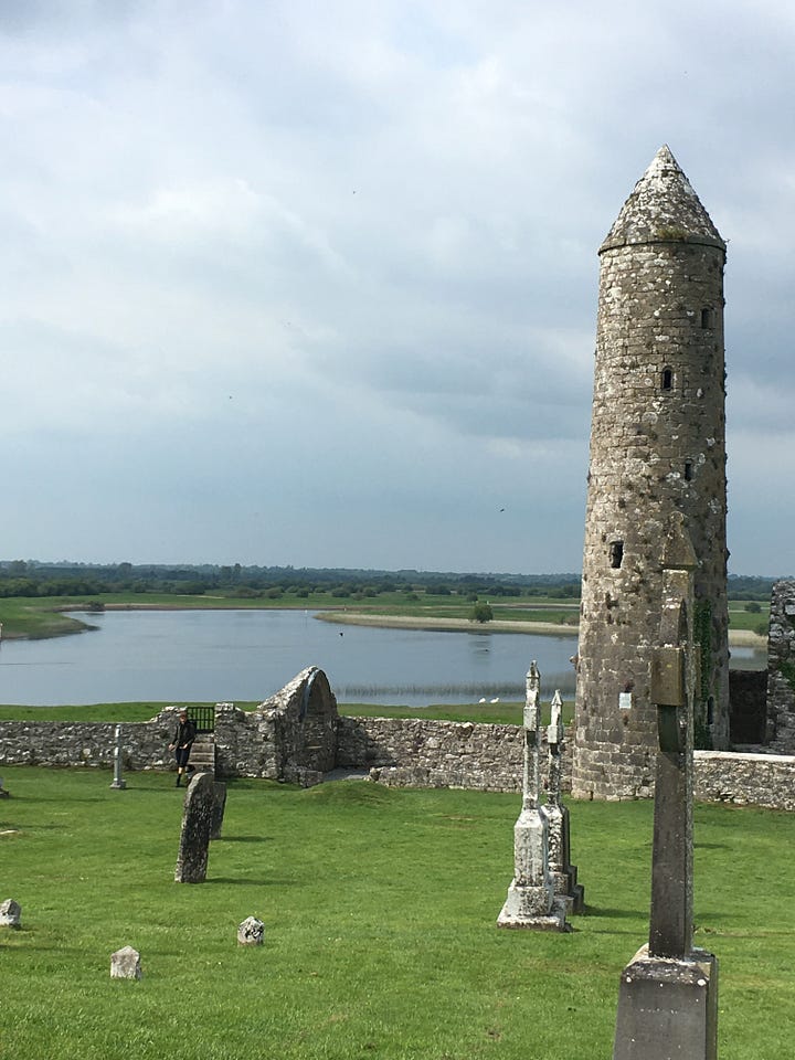 Clonmacnoise round towers