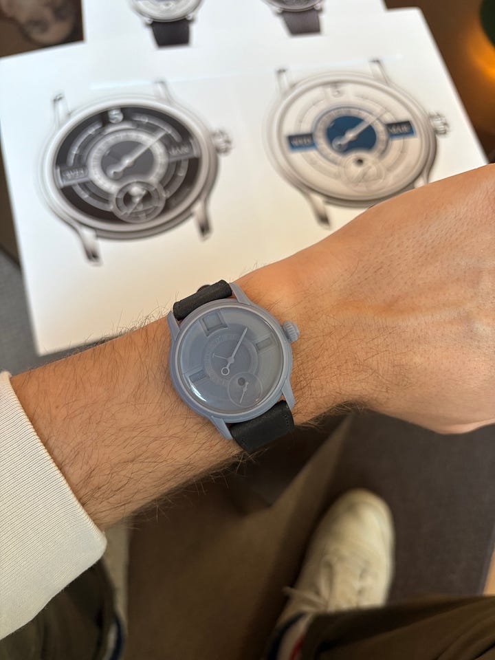 Berneron Annual Quantieme watch