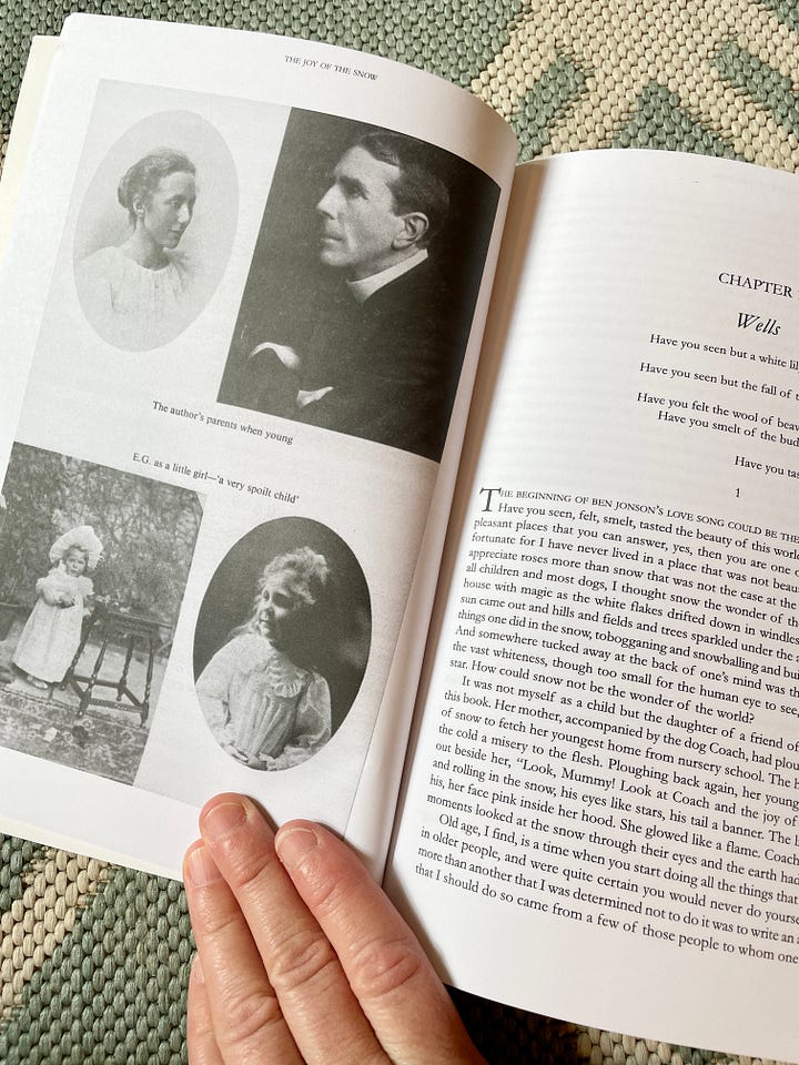 It is wonderful to see the photographed included in this edition! And also, my friend Jo has done the copy editing and so wrote the edition notes - good work, Jo!