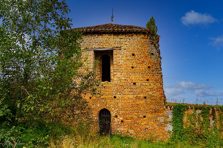 The ruins of the Château des Ducs de Savoie