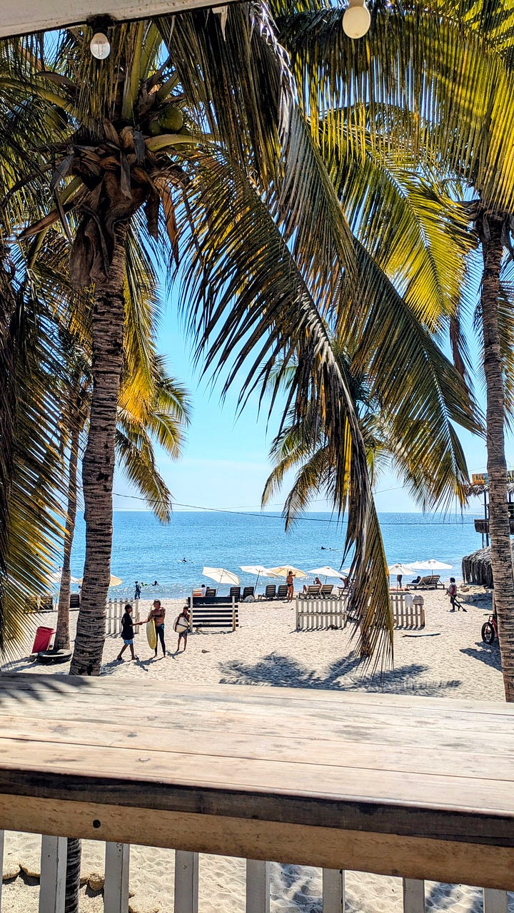 Máncora beach