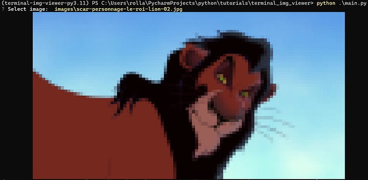 Images of Scar, a character from King Lion, a movie from Disney