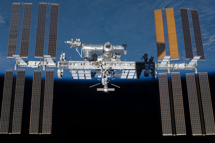 Big Science: Space Station and Large Hadron Collider