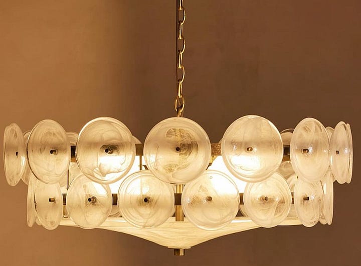 Selection of lighting by Soho Home