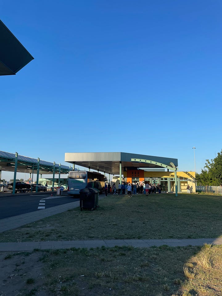 Photos from Hungary-Serbia border