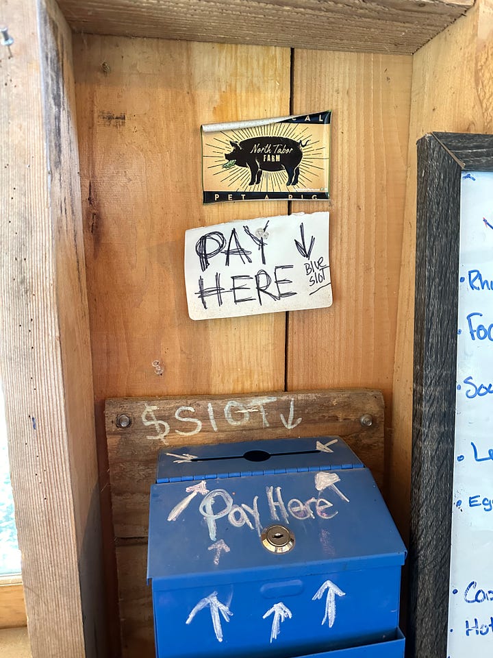 Farm stands, Martha's Vineyard