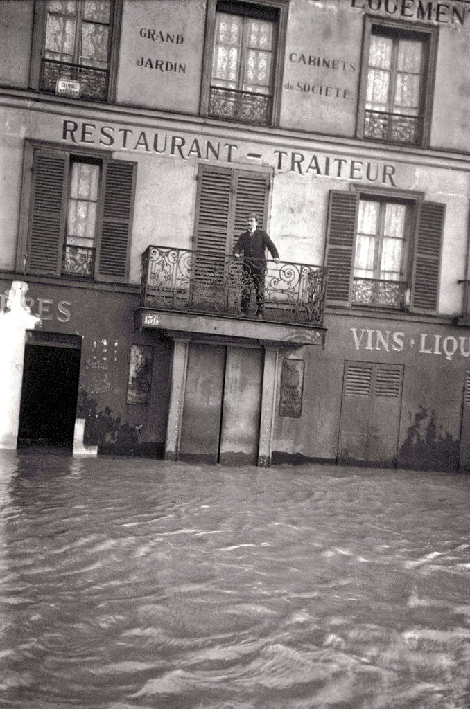 The Paris flood of 1910 - by Jenn Bragg