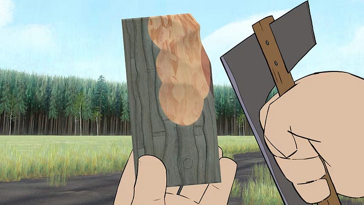 screengrabs of pine: a story of loss