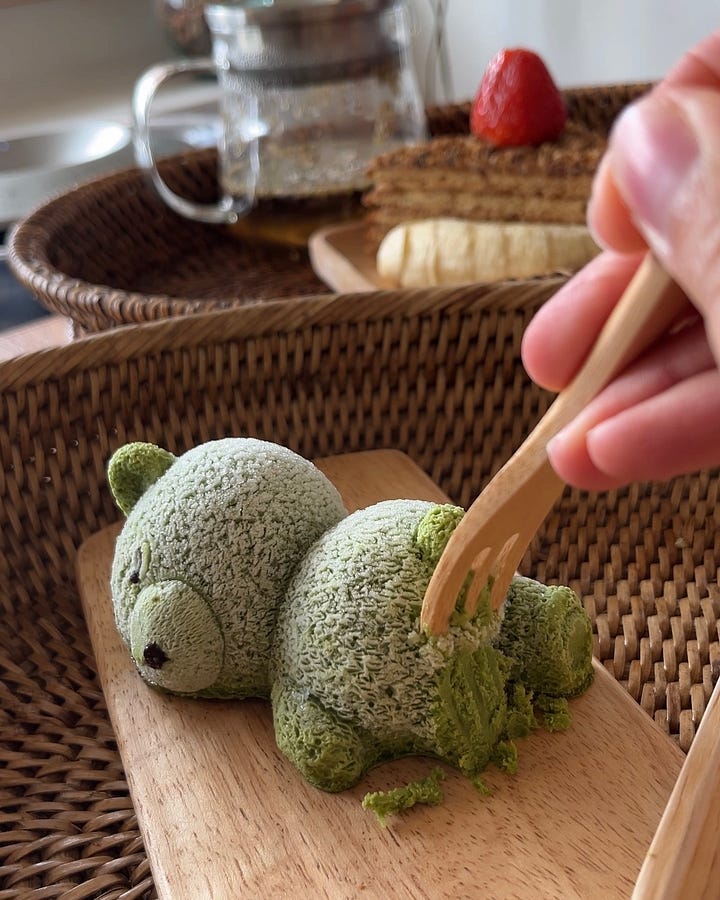 teddy bear cheesecake
