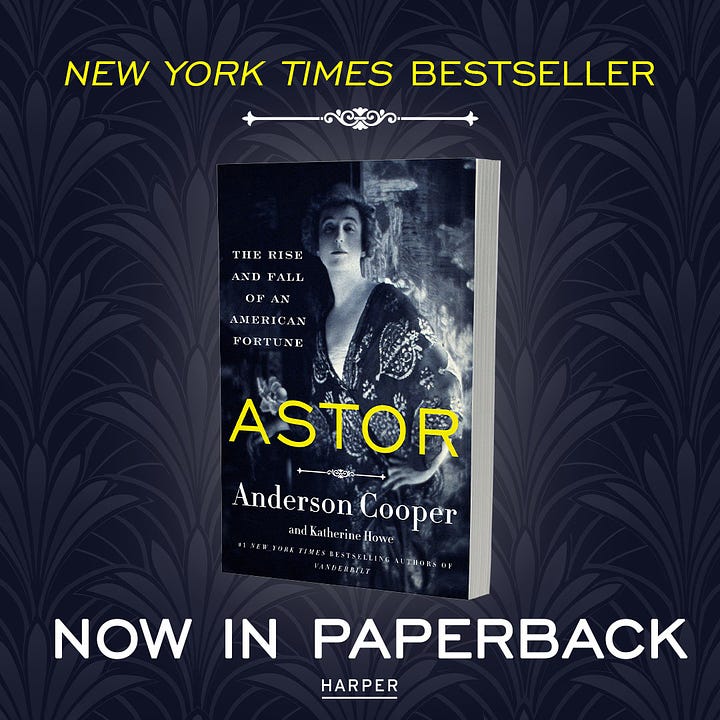 cover of the Astor paperback paired with complimentary quotes from media outlets