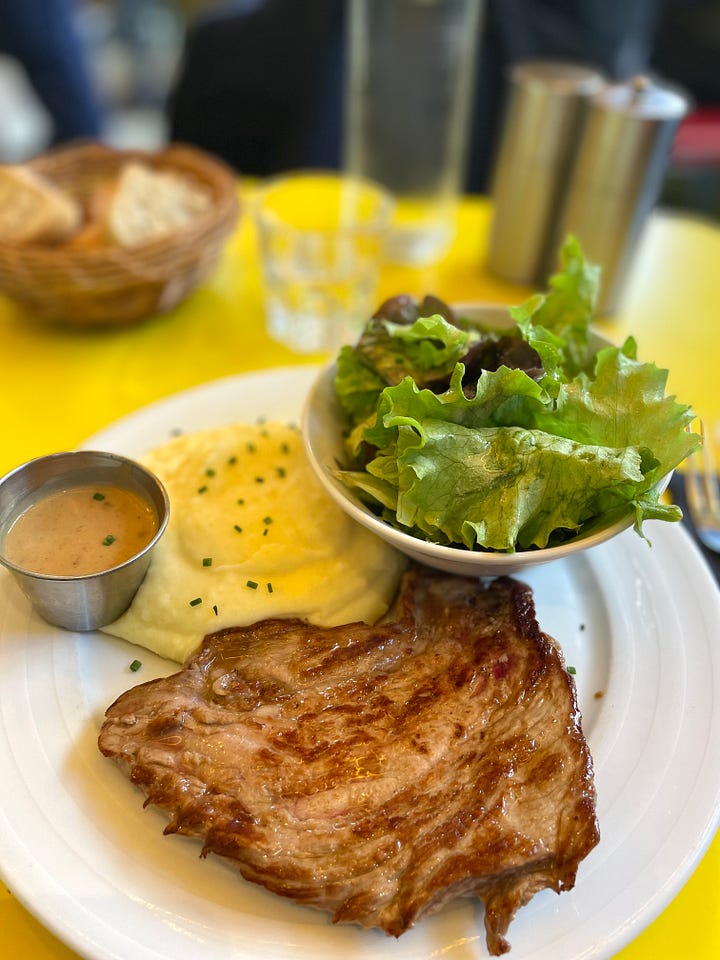 Lunch and coffee Bistro table 