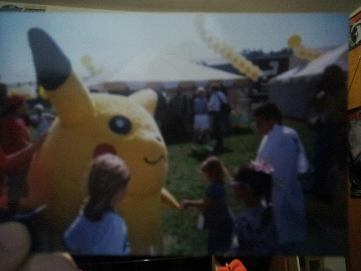 A selection of photographs from Selena Ann Juarez of the Pikabugs and Pikachu