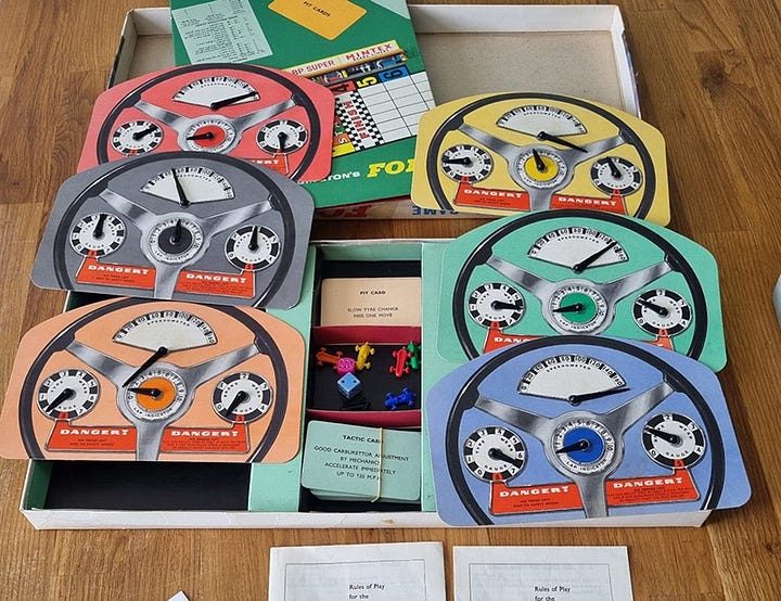 Waddington's Formula 1, the great racing game