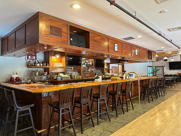 The Bar at the Portuguese American Club, Martha's Vineyard.